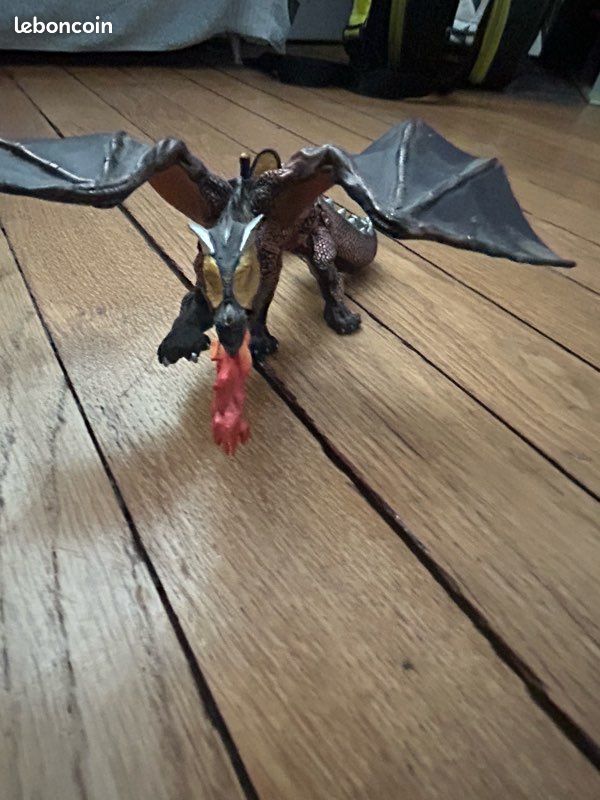 Lot de 10 figurines dinosaures et dragons détaillées (type Schleich/Papo) (image 10)