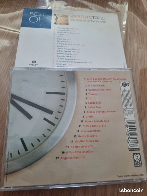 Cd : the best of umberto tozzi (image 2)