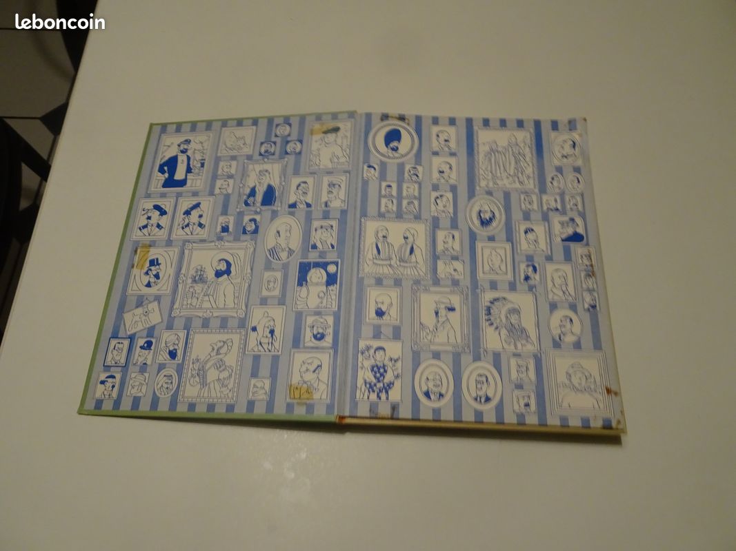 Bd : tintin 13 : les 7 boules de cristal . B36 (image 7)