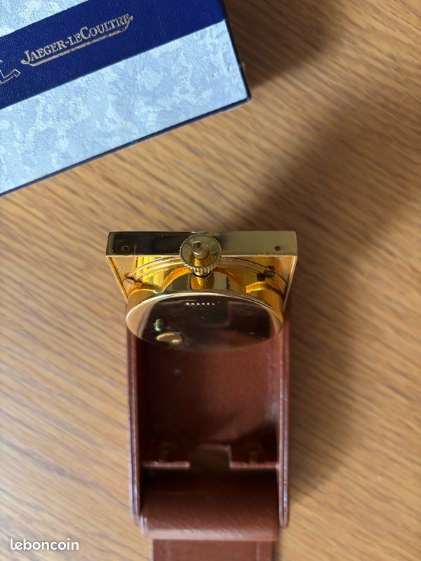 Réveil De Voyage Jaeger-LeCoultre Ados – Doré Rose, Années 1940, Révisé Et Garanti