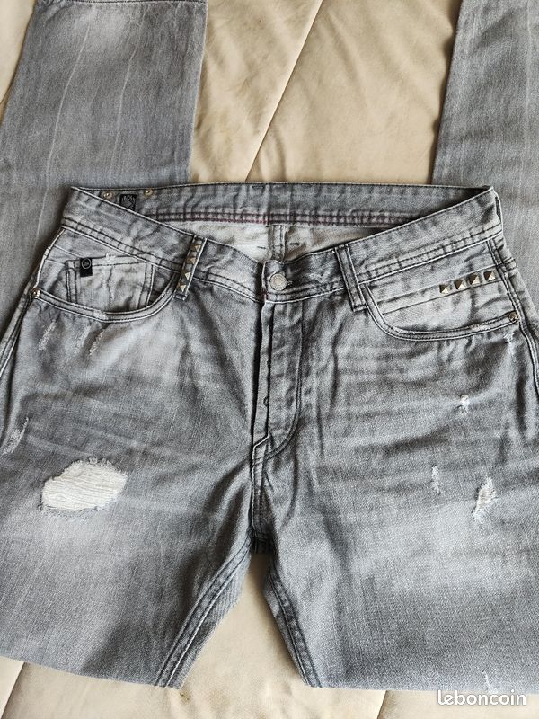 Jeans homme / Japan rags / Le temps des cerises / comme neuf (image 1)