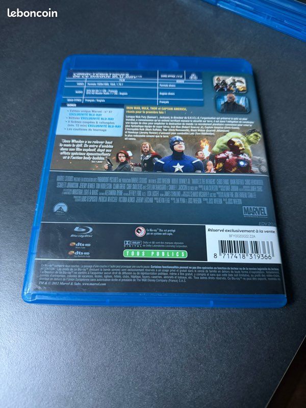 Film Blu-ray Avengers - NEUF (image 2)