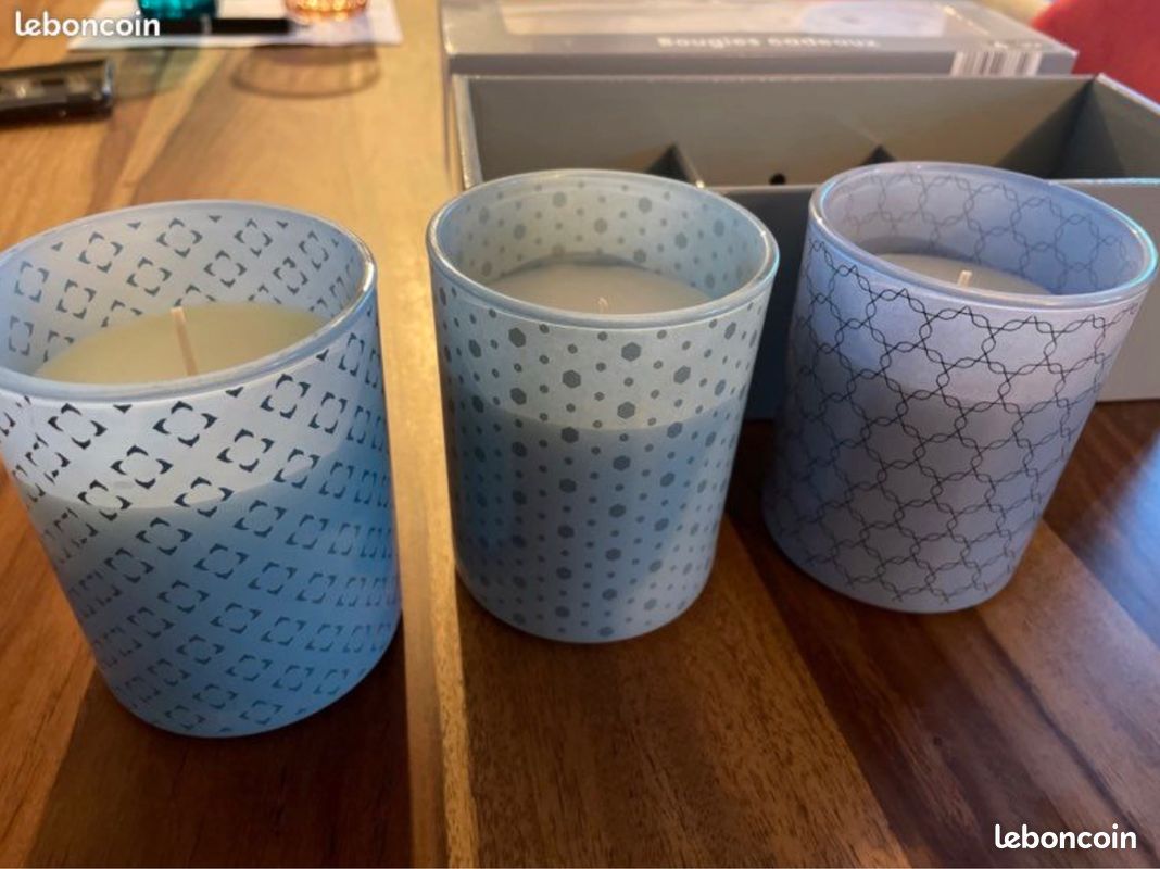 Idée cadeau / Neuf / Set de 3 bougies (image 2)