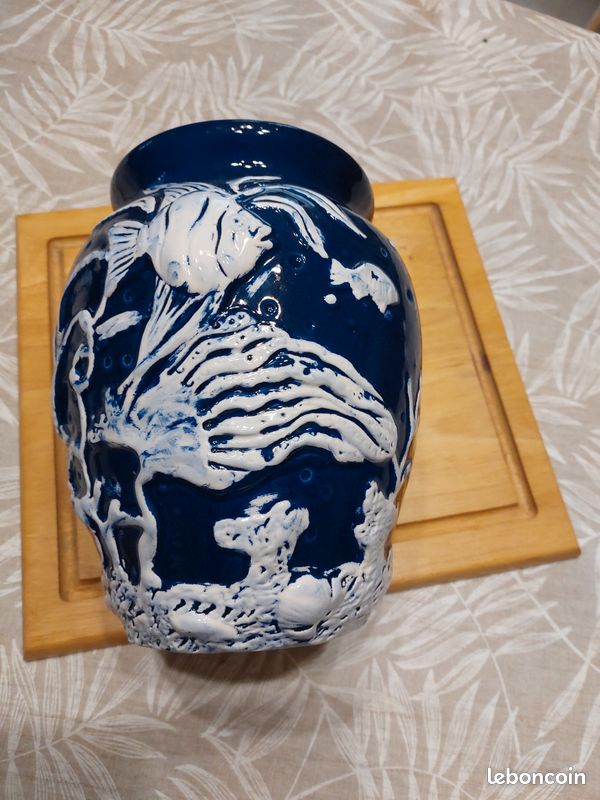 Magnifique grand vase en céramique (image 5)
