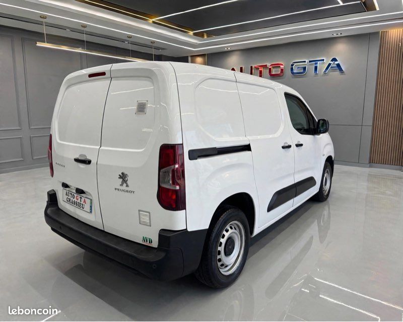 🚐 PEUGEOT PARTNER GARANTIE 12 MOIS 1.5 BLUEHDI 2020 – 105 000 KM – TVA RÉCUPÉRABLE 1ERE-M standard 650 kg bvm5 idem berlingo kangoo sitan vito dublo (image 4)