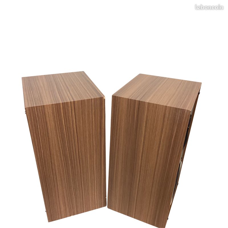 Enceintes ITT CB981 – Révisées Par Un Pro – 20W, Filaire, Tissu D’Origine