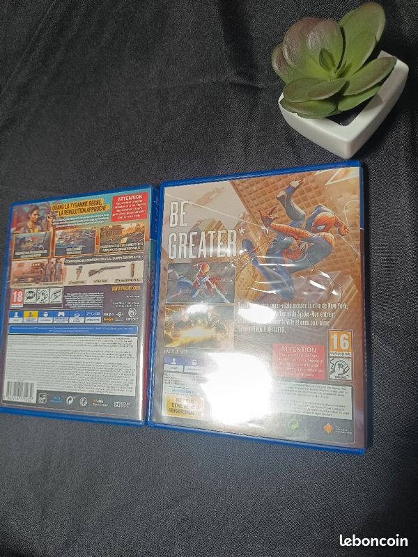 Deux cd ps4 spiderman et farcry 6 (image 5)