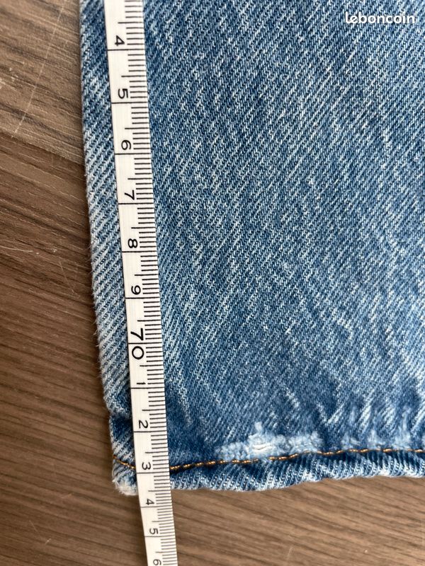 Levi's 501 bleu jean vintage homme button up fly W38 L32 (image 18)