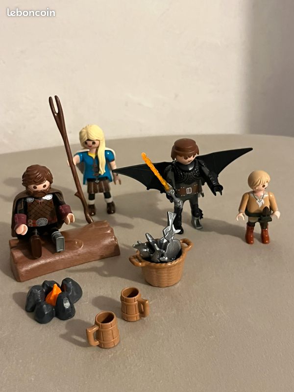 Playmobil dragons Krokmou et Furie Eclair & autres (image 5)