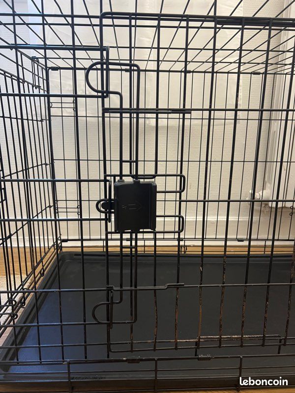 Cage de transport pour chien 90x60cm taille L (image 2)
