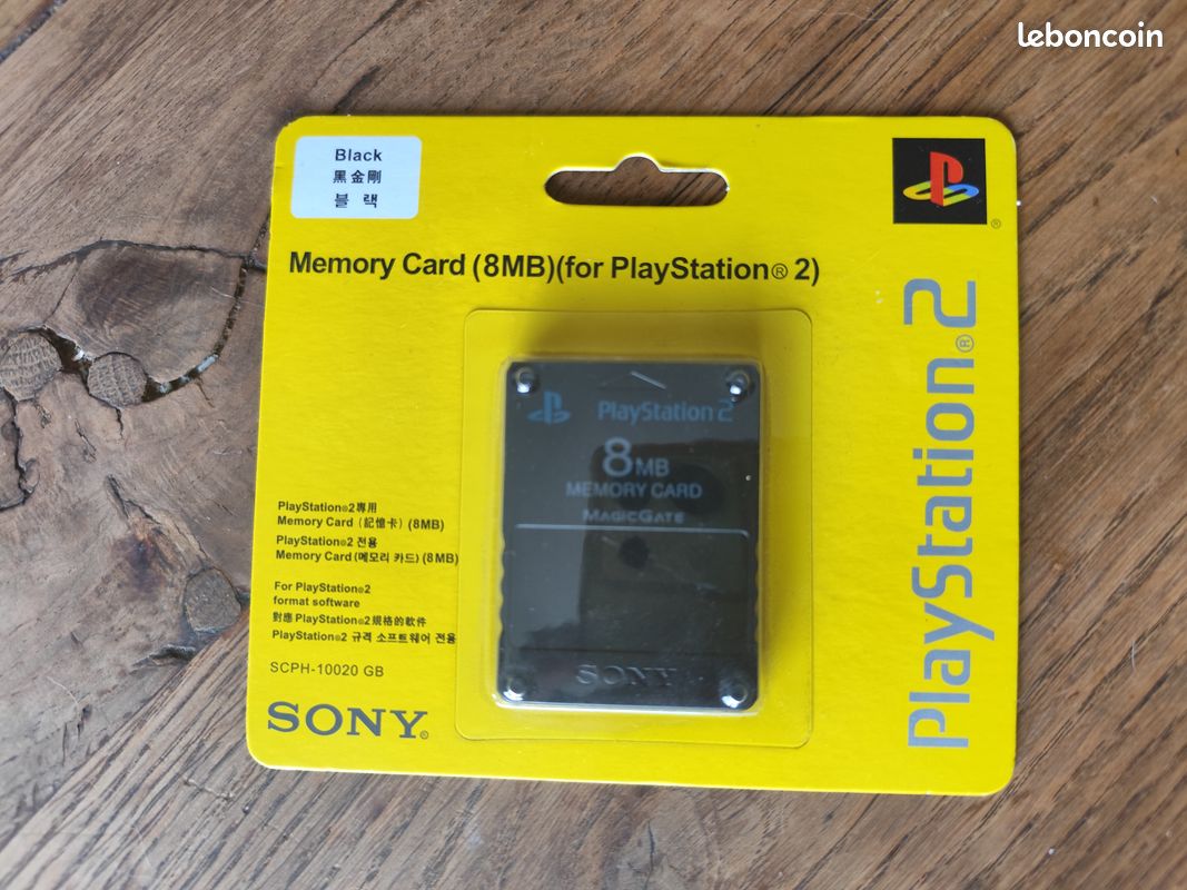 Carte mémoire ps2 sous blister (image 1)