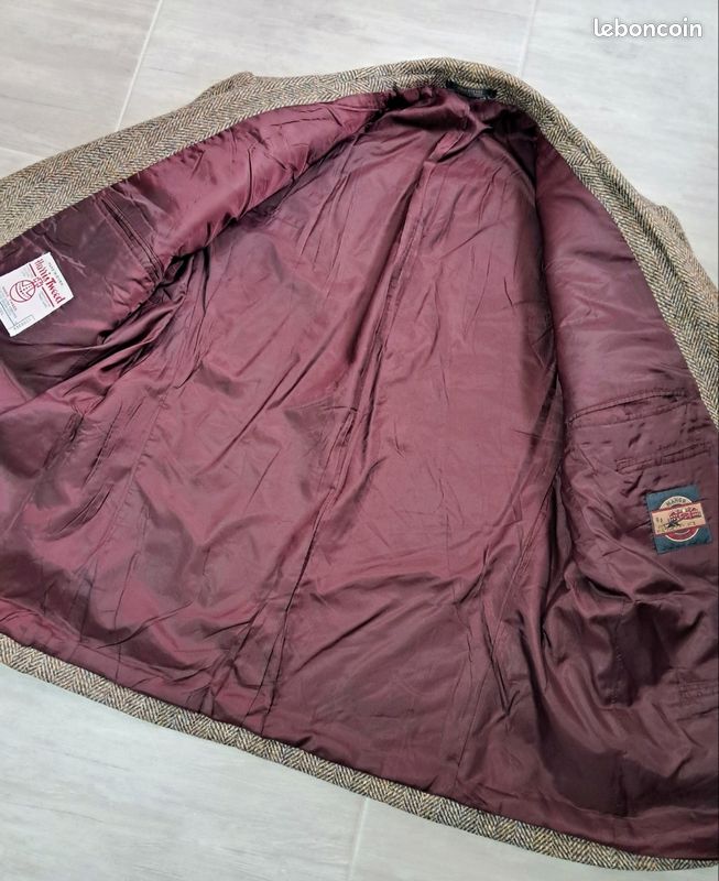 Deux vestes blazers homme vintage en laine (D'occasion) à Lausanne pour