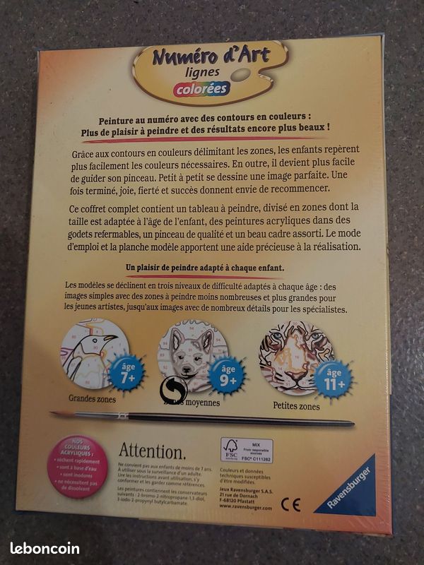 Peinture au numéro neuf Ravensburger (image 2)