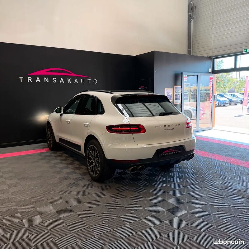 PORSCHE MACAN 3.0 V6 340 ch S PDK / TOIT OUVRANT / CAMERA DE RECUL / CUIR ETENDU (image 7)
