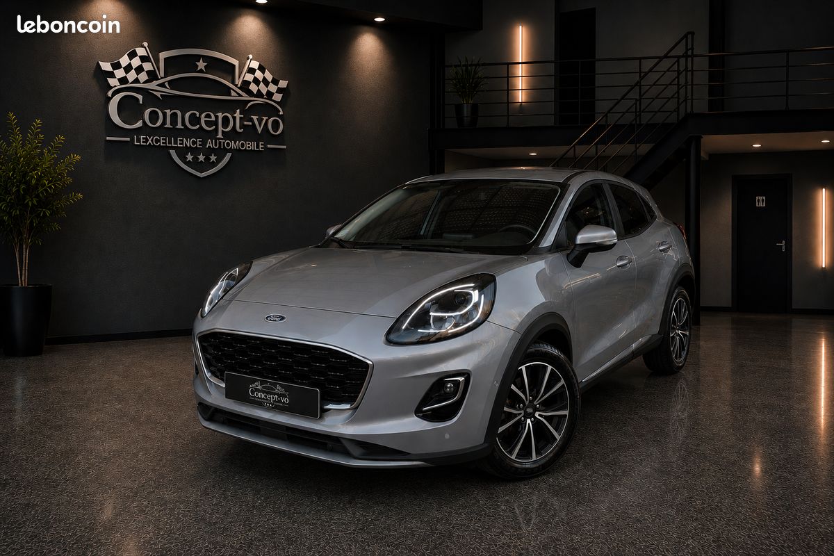 FORD PUMA Bicarburation essence bioéthanol II 1.0 FLEXIFUEL 125 MHEV TITANIUM – E85 – 1ÈRE MAIN – 2023 - GARANTIE 12 MOIS (image 1)