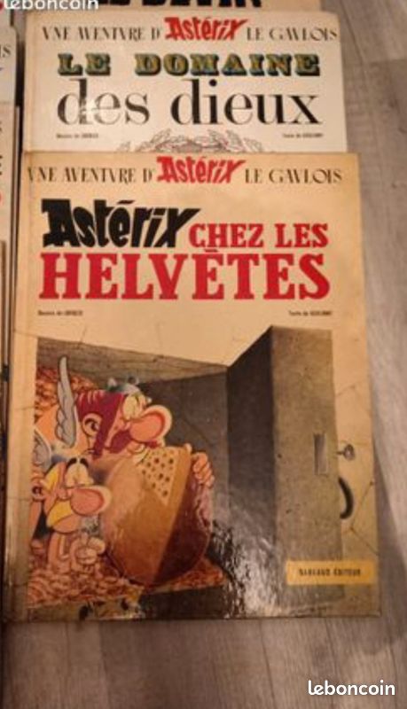Astérix 3 livres collection pilote et 14 collection au menhir (image 13)
