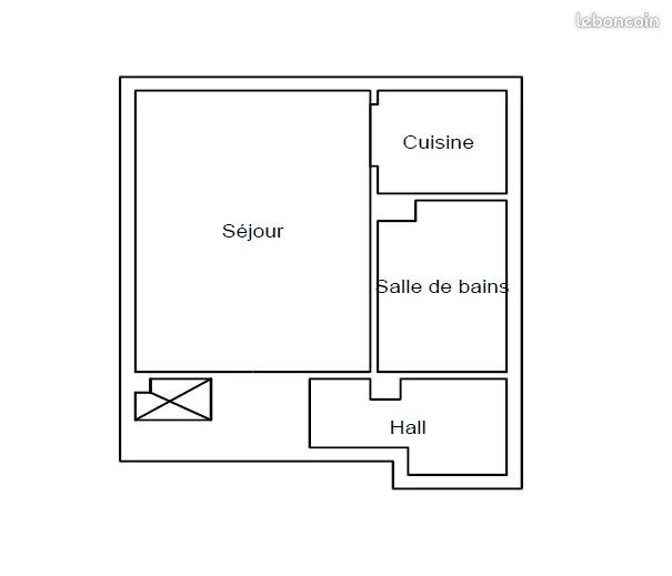 Appartement 1 pièce 23 m² · à Cannes · 23 m² · 652 €/mois