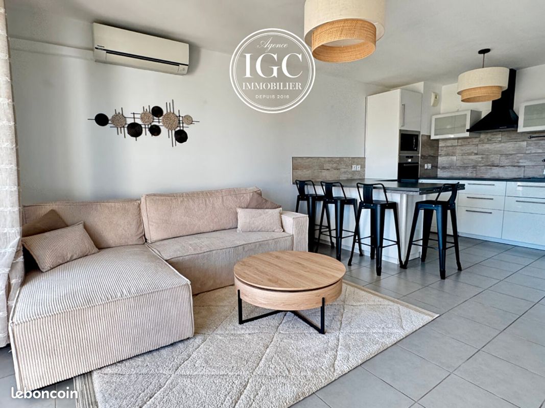 Appartement 3 pièces 58 m² · à Châteauneuf-les-Martigues · 58 m² · 1 390 €/mois