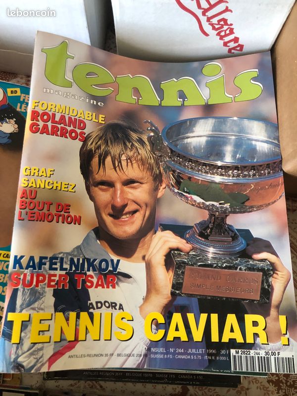 Lot de 78 magazines Tennis Magazine de 1990 à 2016 (image 15)