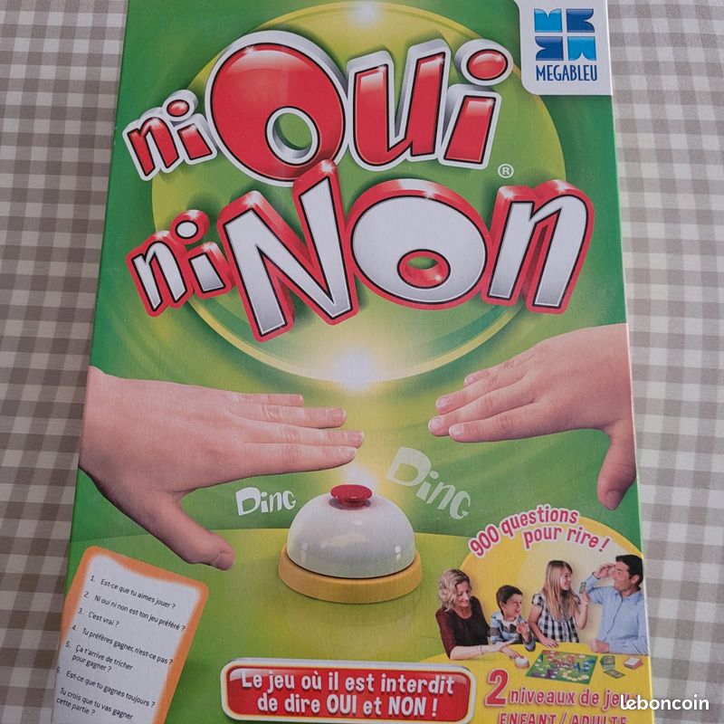 Jeu ni oui ni non Megableu (image 1)