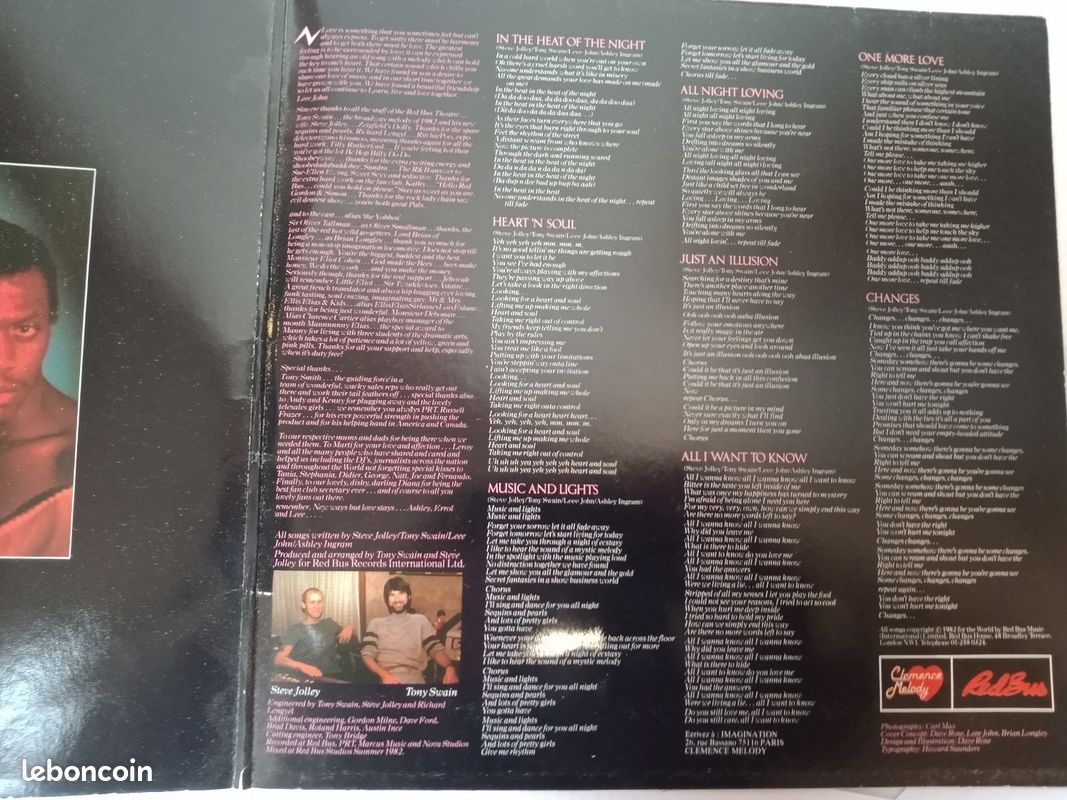Albums disques vinyls originaux imagination (image 3)