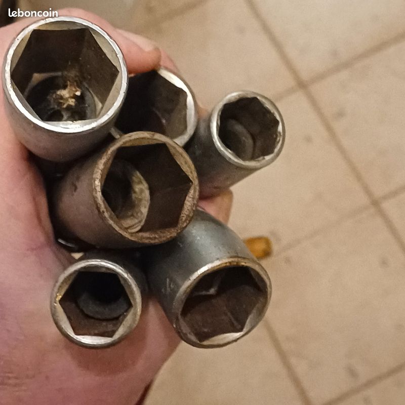 Lot Cles a bougies articulée (image 2)