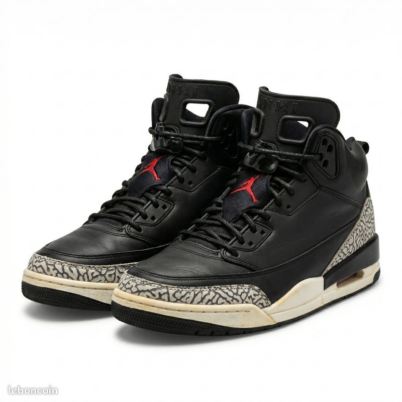 Nike Air Jordan Spizike Noire/grise Taille 45 (image 1)