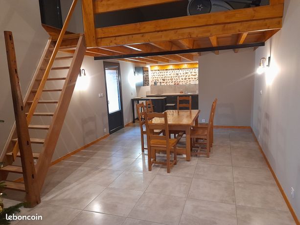 Maison en duplex avec extérieur parfait mission pro, stage, étudiant