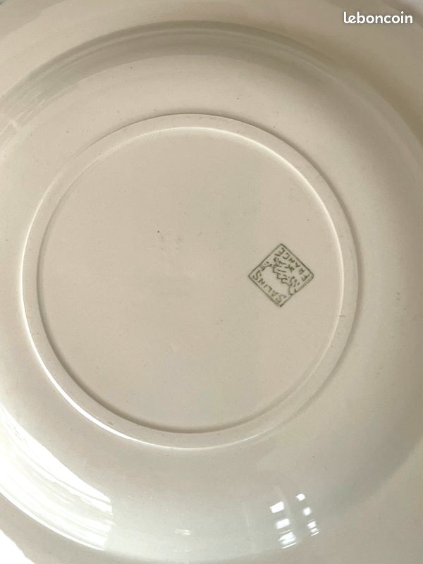 Petit plat creux Jäger Eisenberg décor Copenhague bleu - Vintage Family