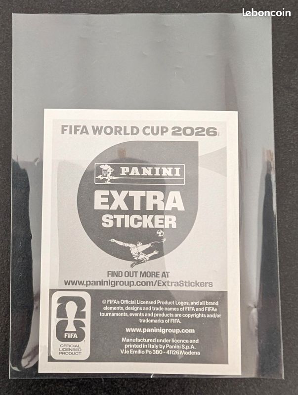 Extra Stickers Panini World Cup 2026 (image 2)