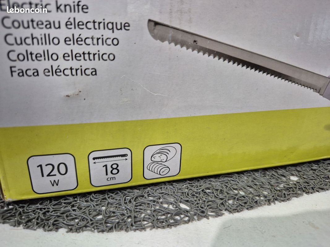Couteau de cuisine electrique (image 2)