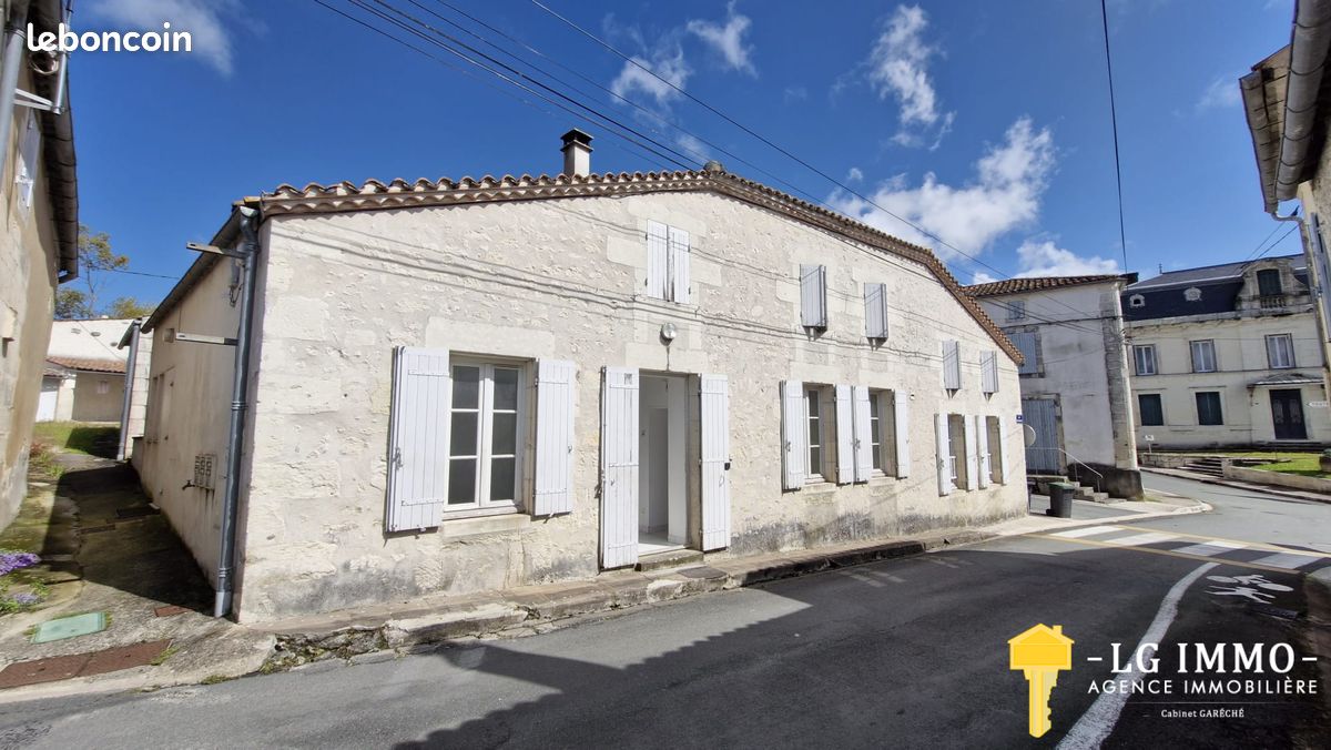 Maison 4 pièces 80 m² · à Mortagne-sur-Gironde · 80 m² · 550 €
