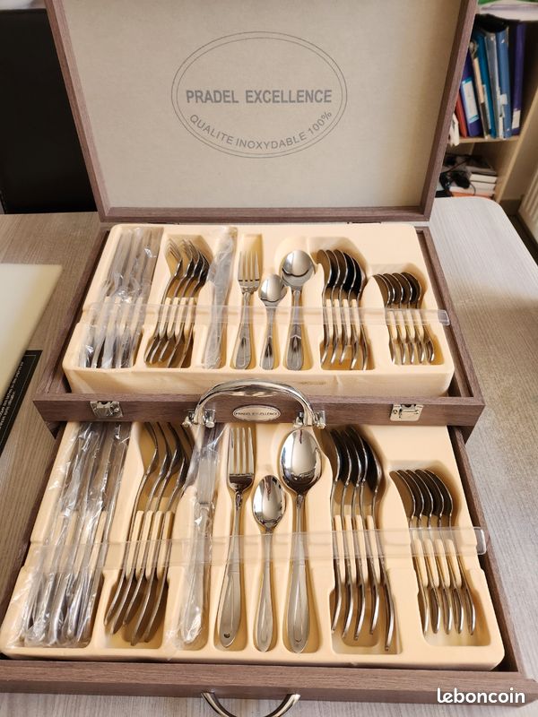 Ménagère 48 pièces Pradel Excellence Neuf (image 5)