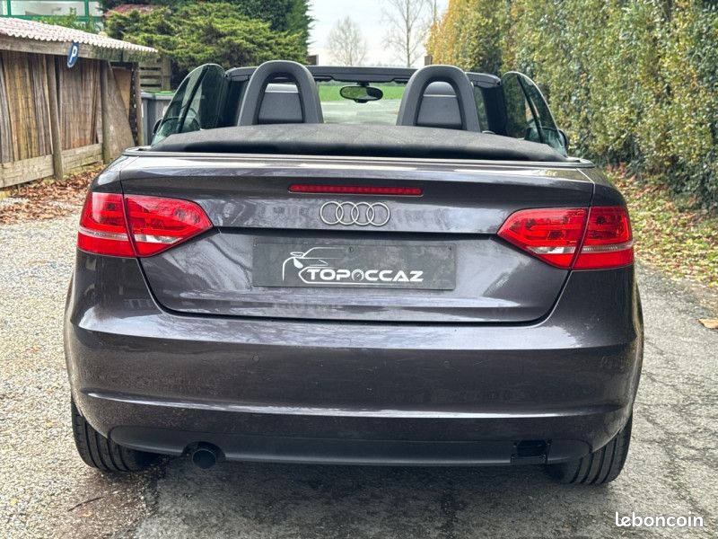 Audi A3 CABRIOLET 2.0 TDI 140CH AMBITION LUXE * 147.000KM * 1ERE MAIN * GARANTIE (image 10)