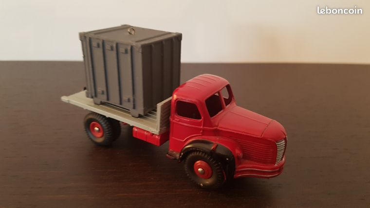 DINKY TOYS – Réf 34B – Berliet Plateau avec container - Jeux & Jouets