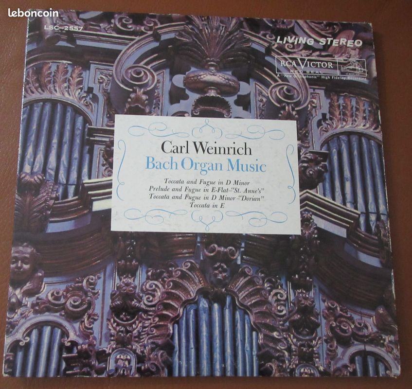 Carl Weinrich - Bach Organ Music (image 1)