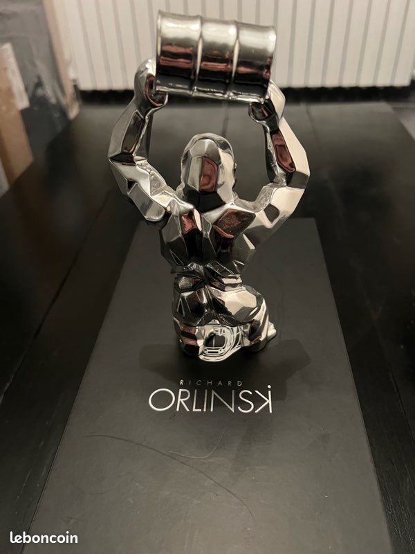 Figurine Richard Orlinski – Kong Chrome – Sans boîte (image 2)