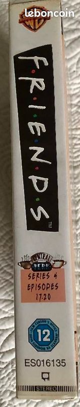 Friends saison 4 USA cassette VHS 1998 (image 3)