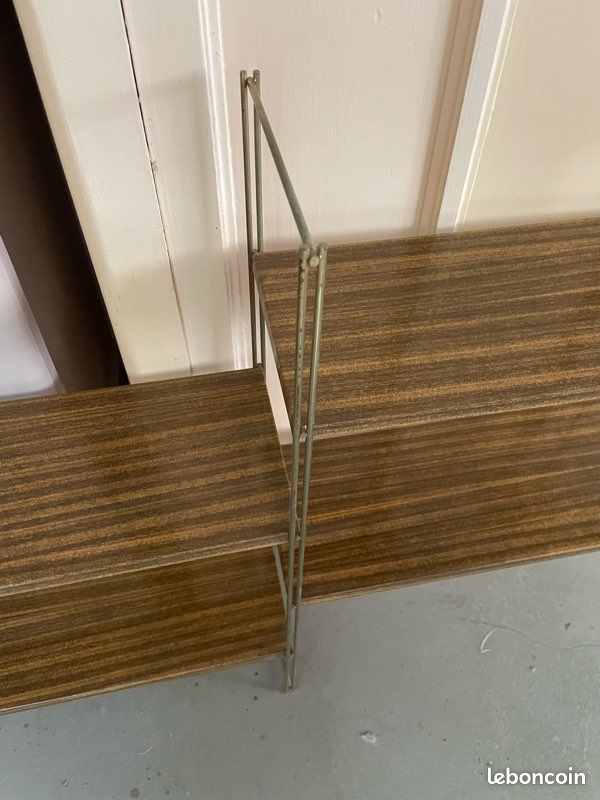 Triple étagère murale modulable style string (image 7)