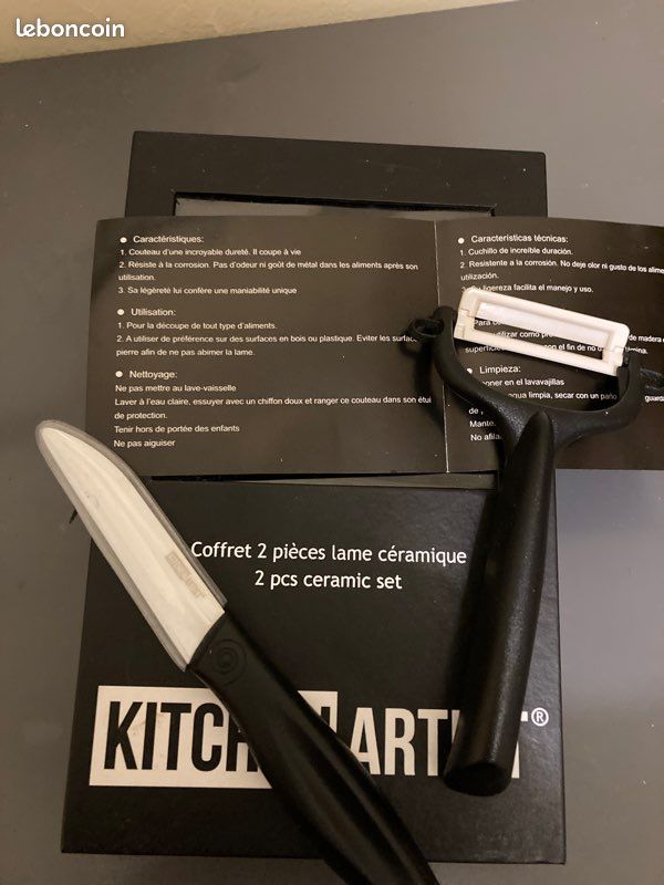 Couteau lame céramique (image 1)