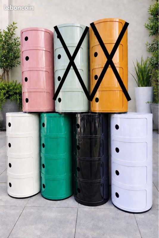 Meuble type componibili neuf plusieurs couleurs 4 portes neuf (image 1)