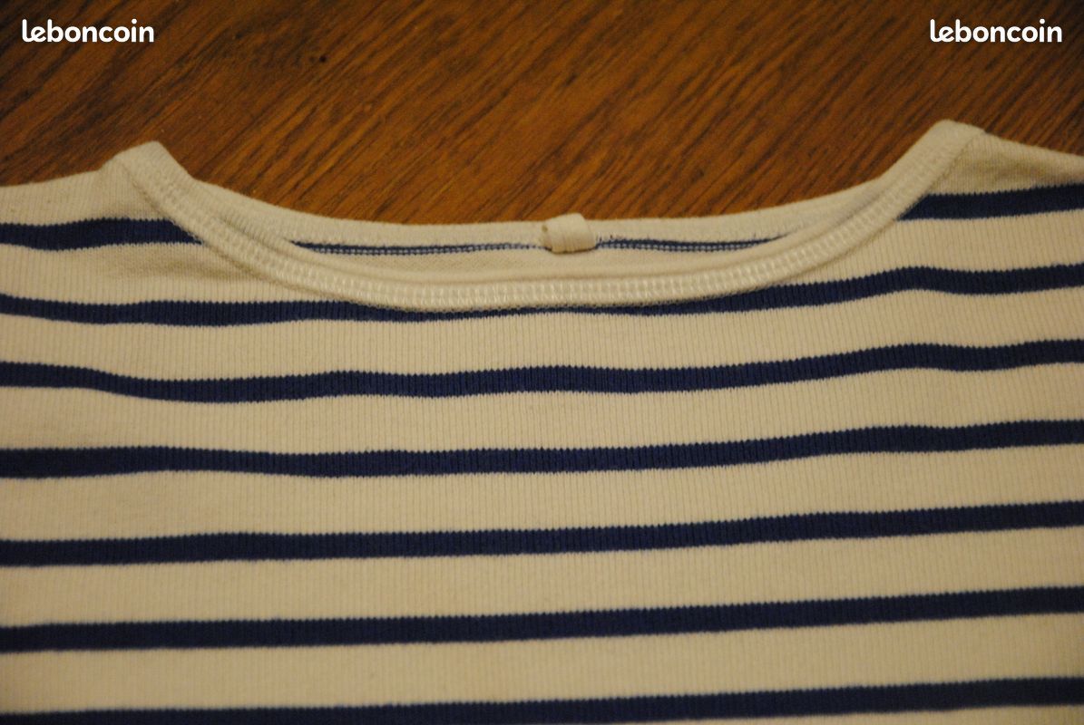 Petit Bateau Marinière Garçon - Chemise Classique Authentique Française