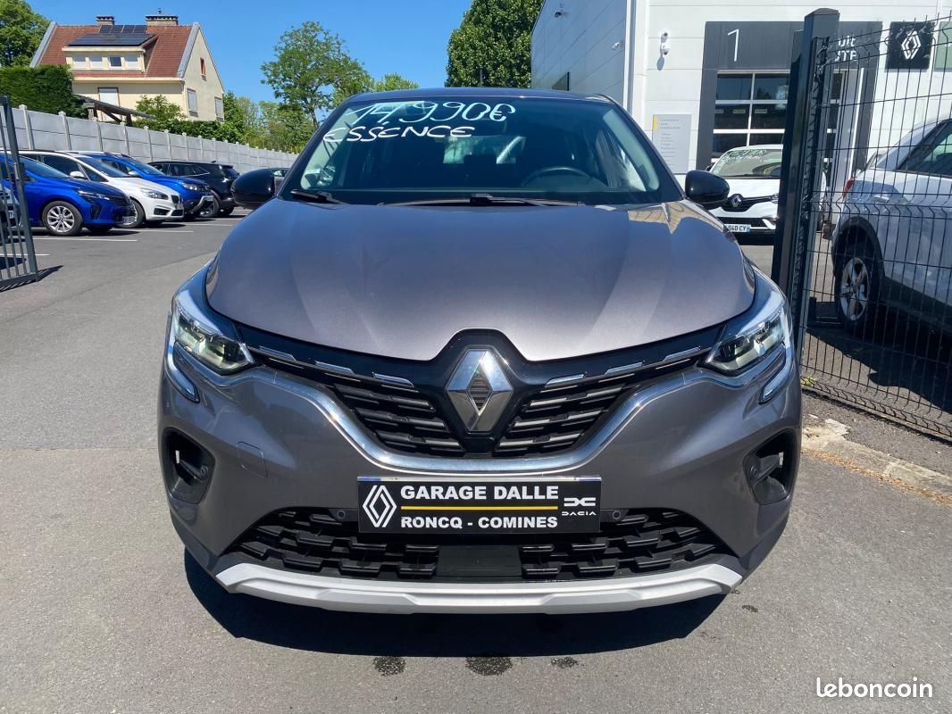 Renault Captur BUSINESS 1.3TCE 140CV 1ER MAIN - CARPLAY/CAMERA/CLES MAINS LIBRES/GPS (image 2)