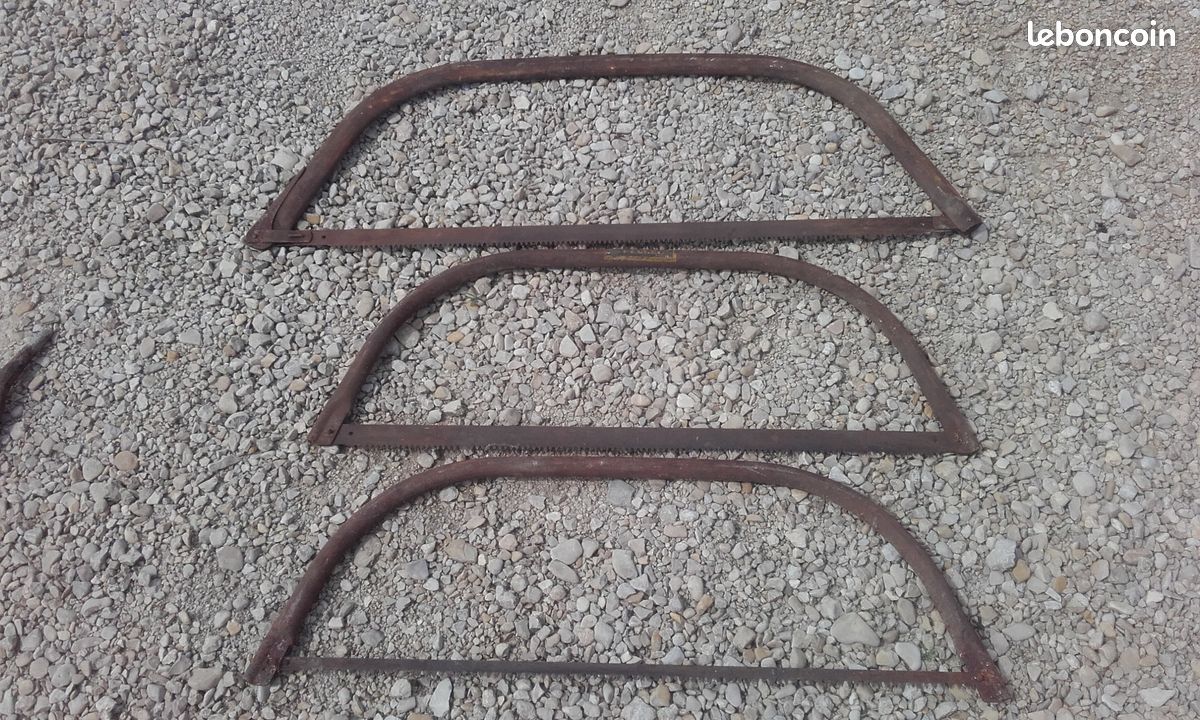 Lot 5 scies anciennes (image 3)