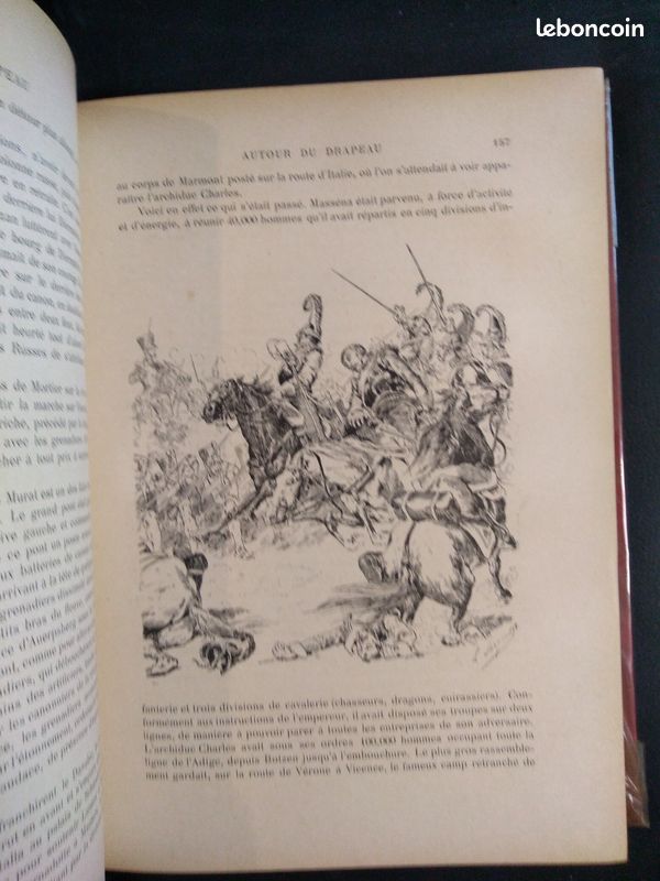 Livre AUTOUR DU DRAPEAU TRICOLORE 1789 - 1889 (image 3)