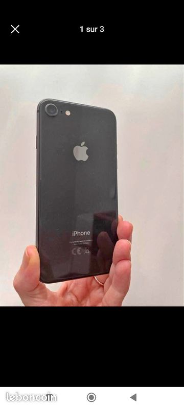 Vend ou échange iPhone 8 64Giga Noir (image 2)