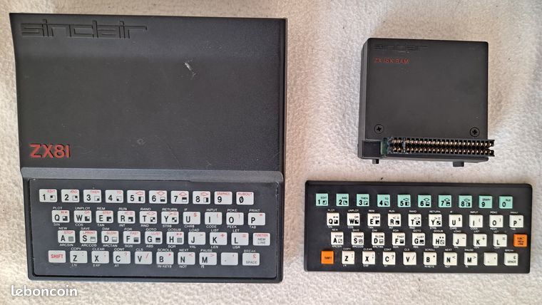 Ordinateurs vintage Sinclair ZX81