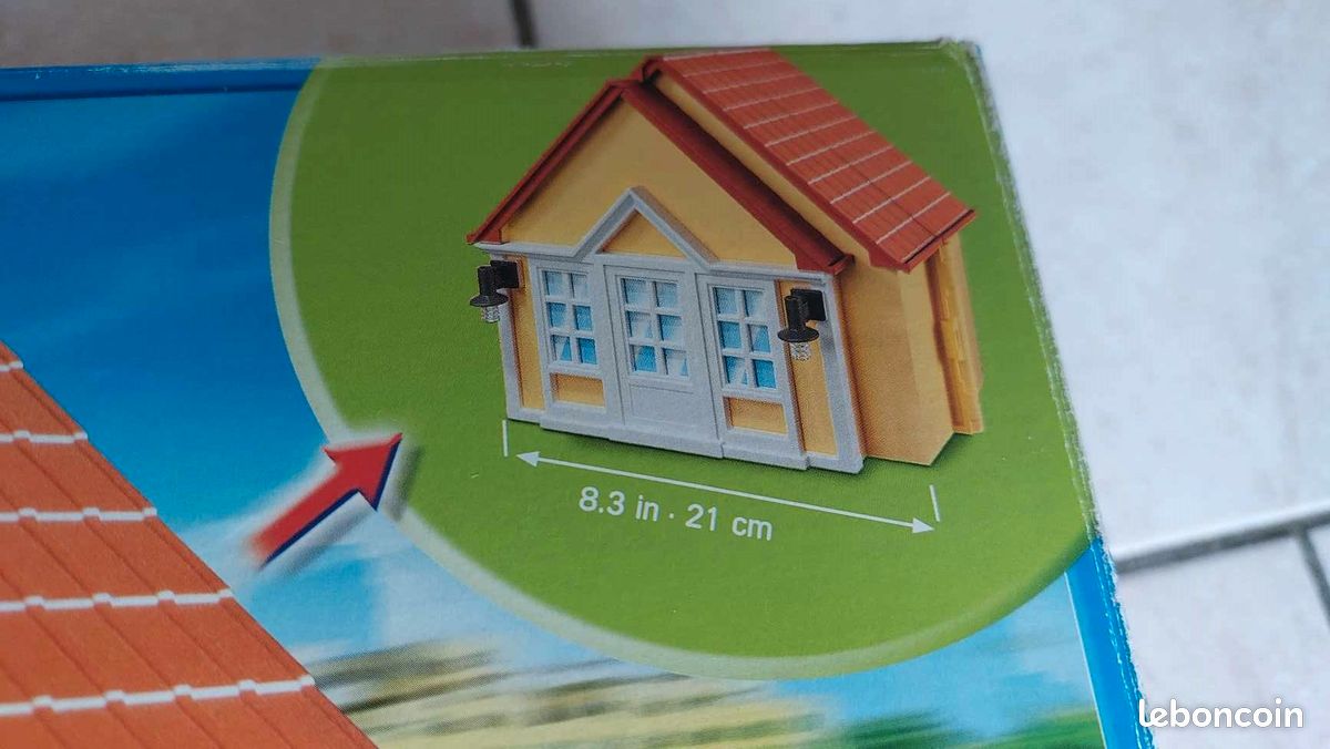 LOT PLAYMOBIL 6020 Maison Vacance Transportable + 5368 Maman Bebe