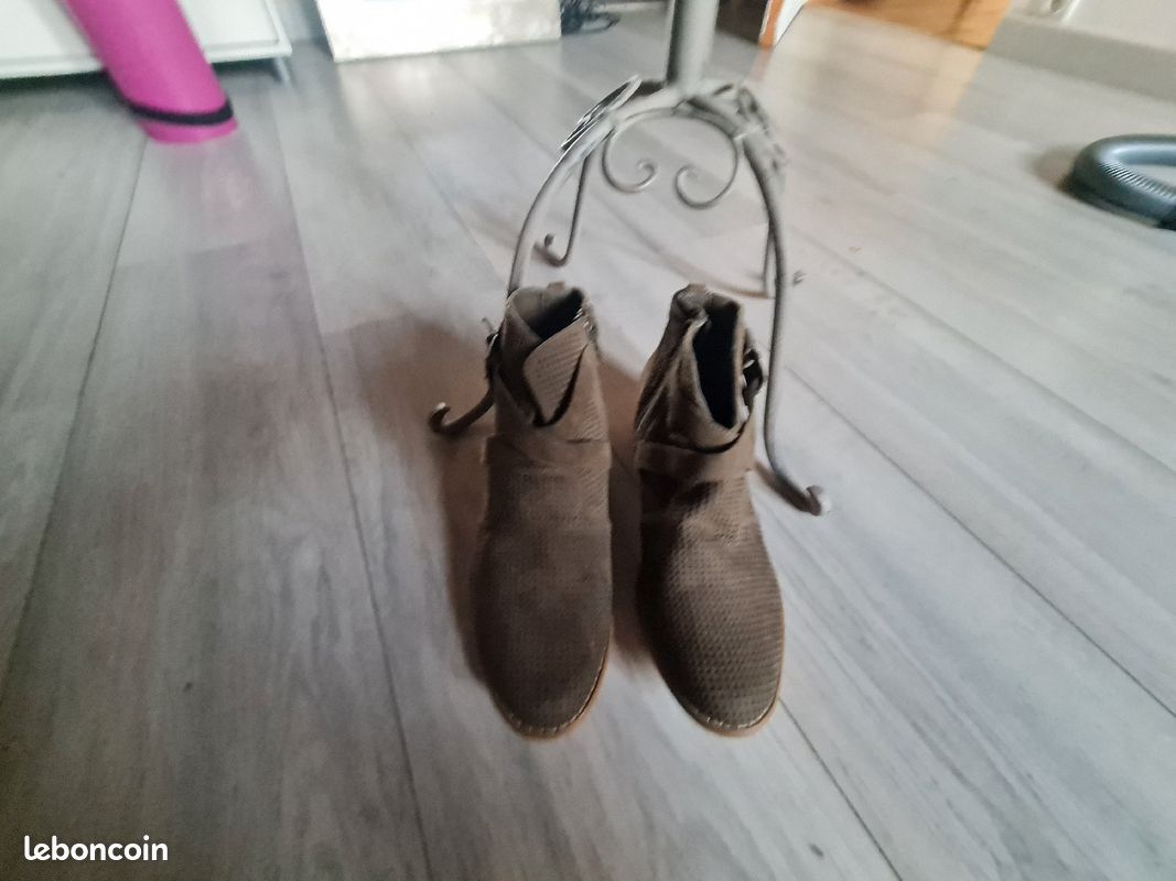 Bottine noire ou kaki (image 10)