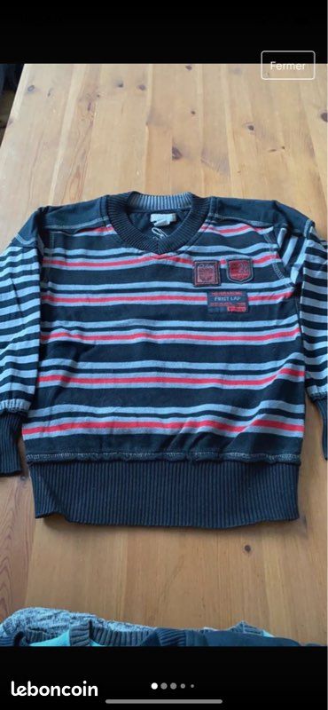 Pull garçon 8 ans (laetin94) (image 2)
